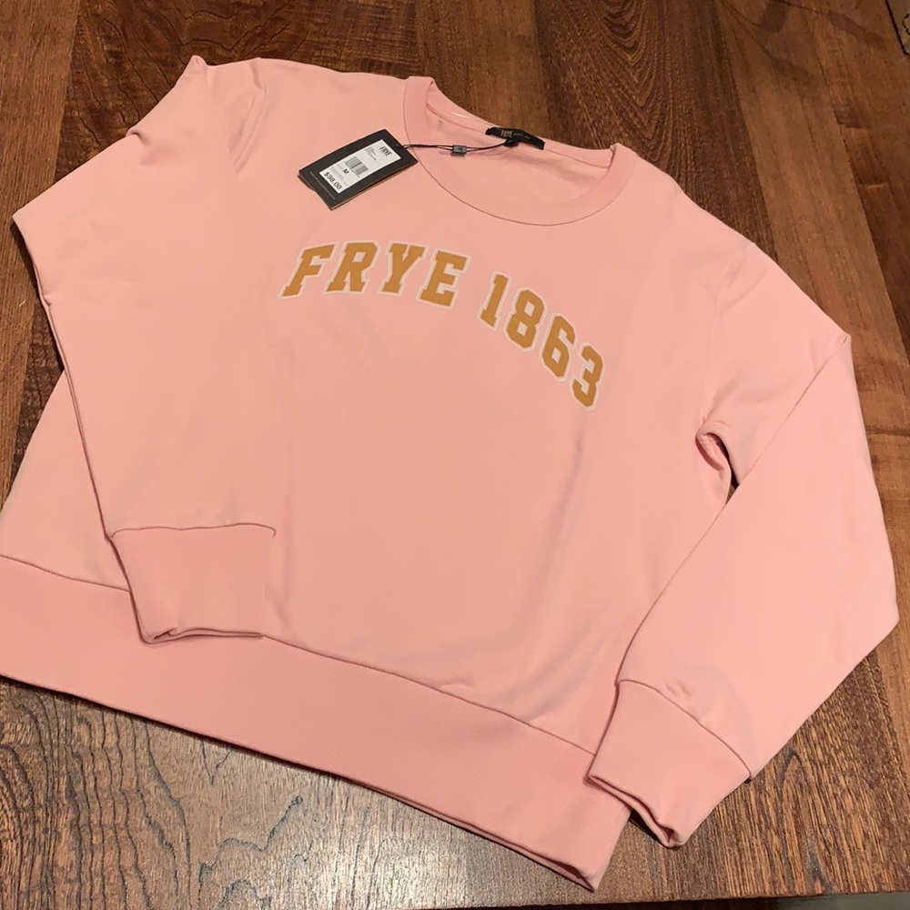 NWT Frye Logo Crewneck Sweatshirt